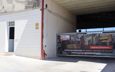 Nueva lona para facilitar las entregas de nuestros queridos proveedores