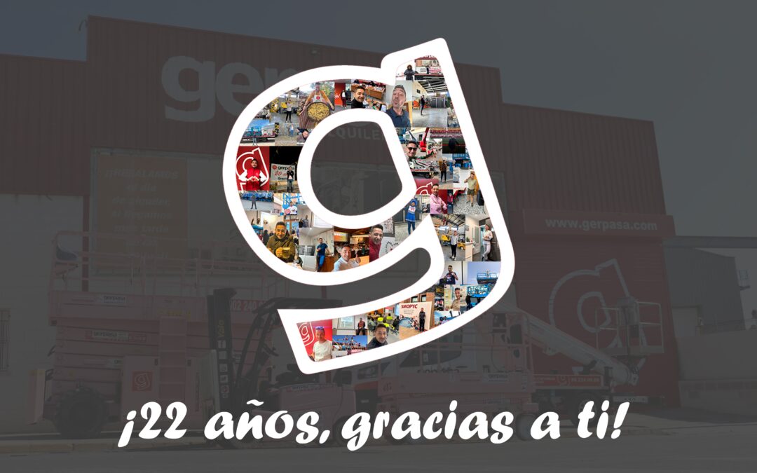 ¡Cumplimos 22 años a vuestro lado!