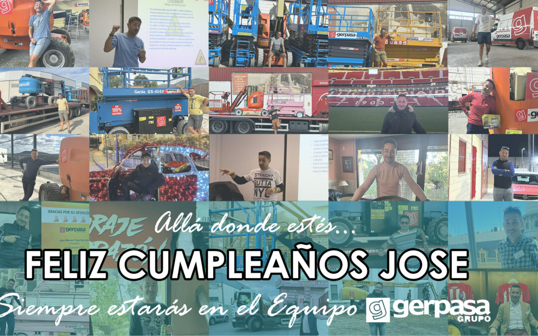 ¡Allá donde estés, FELICIDADES JOSE!