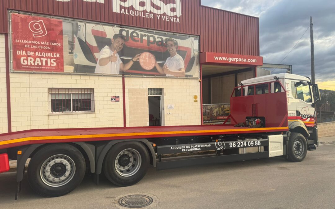 ¡Nuevo camión de transporte para llegar antes de las 09:00h!