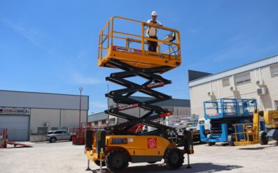 ¡En Gerpasa ampliamos nuestra flota de tijeras diésel Haulotte Compact 12 DX!