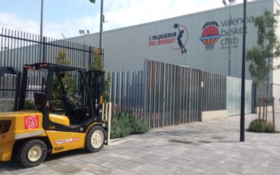 ¡Nuestro nuevo modelo de carretilla elevadora debuta en el Roig Arena!